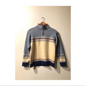 Dale of Norway half zip sweater
